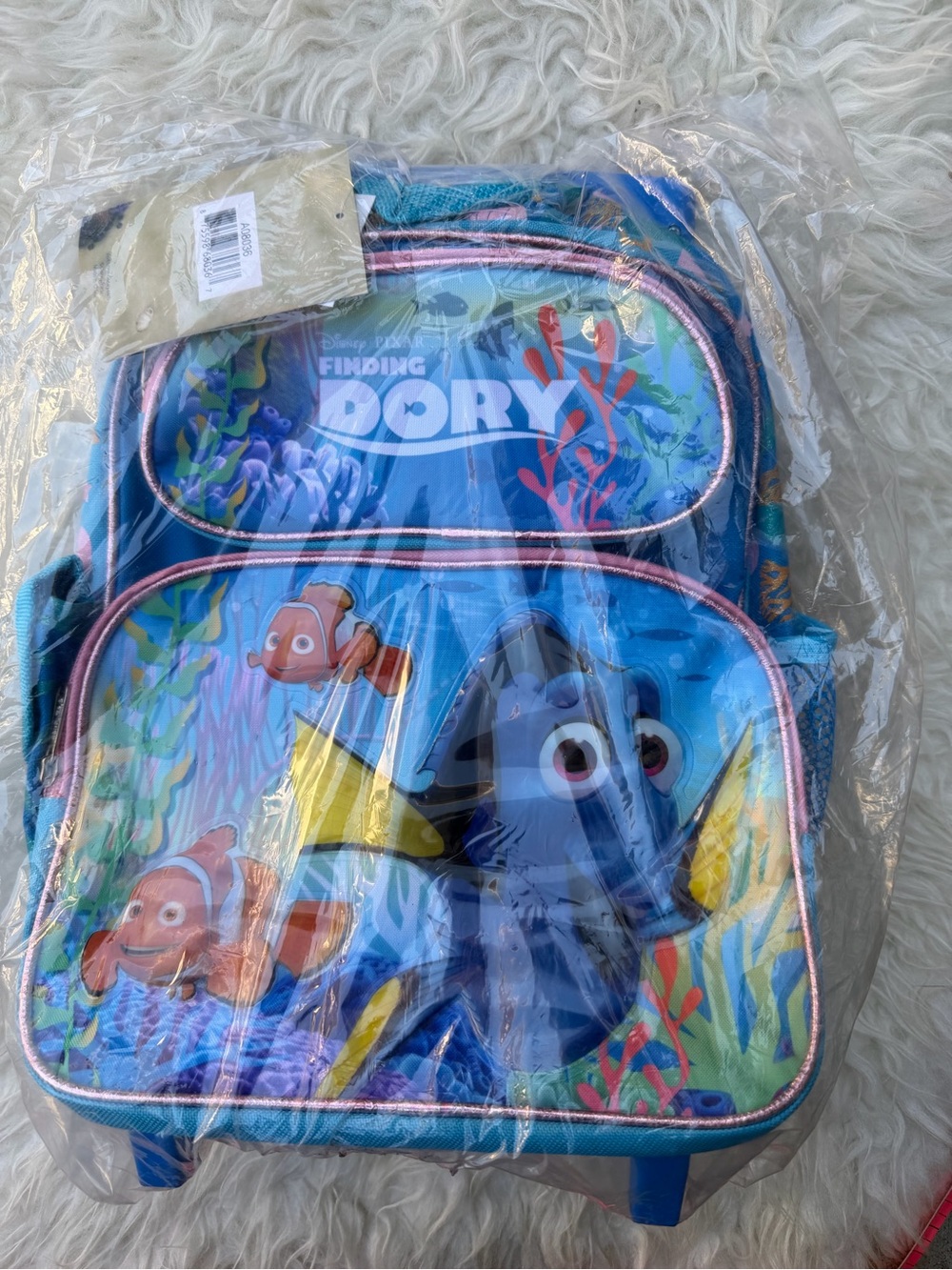 Finding Dory Kids Blue Backpack by